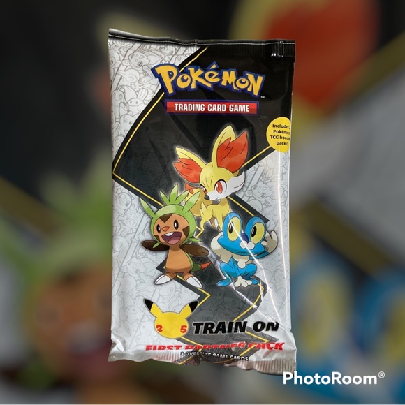 Pokémon TCG Special Edition Booster pack. 2 booster packs 3 jumbo cards 💧🔥🌲 - Picture 1 of 5